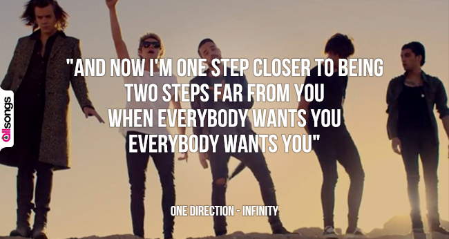 One Direction: le migliori frasi delle canzoni