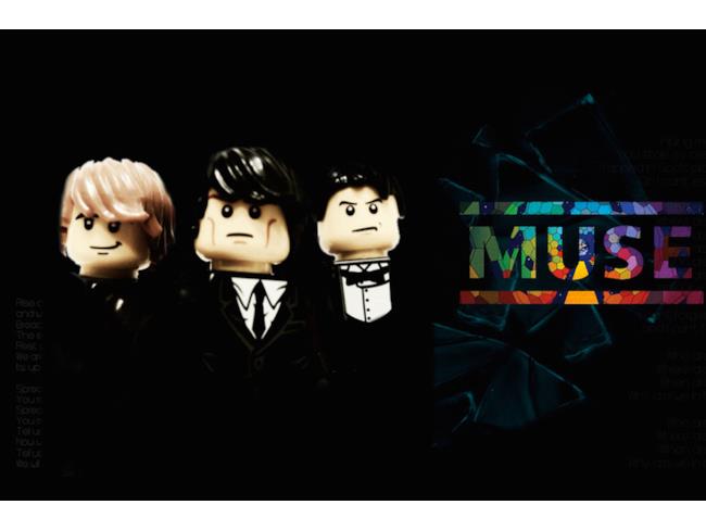 I Muse riprodotti con i Lego
