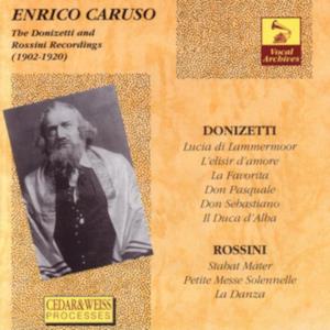 The Donizetti and Rossini Recordings (1902-1920)