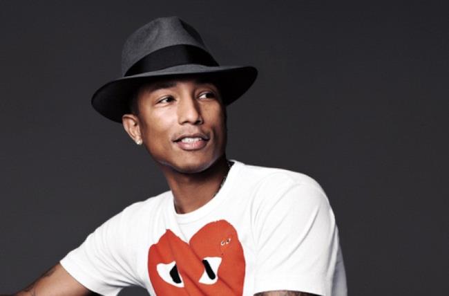 Pharrell Williams con cappello