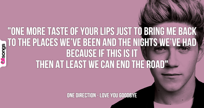 One Direction: le migliori frasi delle canzoni