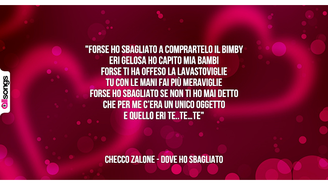 Checco Zalone: le migliori frasi dei testi delle canzoni