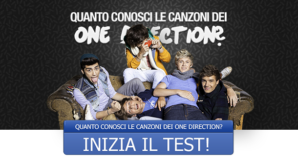 Nel Quiz Quanto Conosci Le Canzoni Dei One Direction Su Allsongs Io