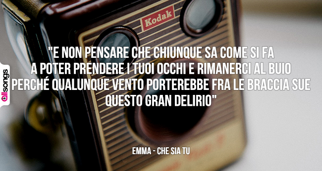Emma: le migliori frasi delle canzoni
