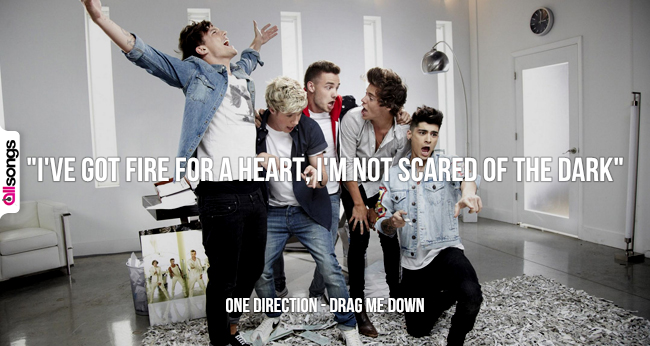 One Direction: le migliori frasi delle canzoni