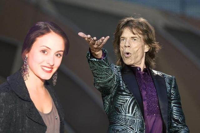 Mick Jagger e Melanie Hamrick