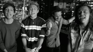 Gli One Direction nel video ufficiale di Perfect