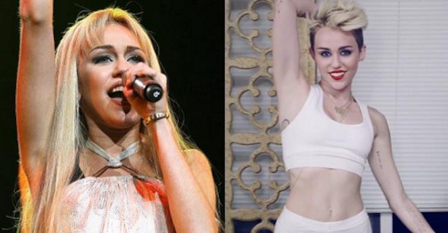 Miley Cyrus prima e dopo il personaggio di Hannah Montana