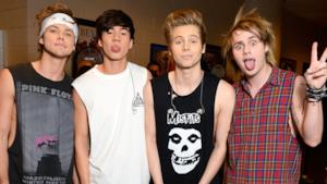 I quattro componenti dei 5 Seconds Of summer