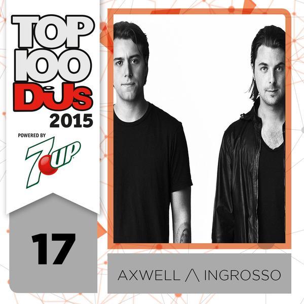17. Axwell Λ Ingrosso [Highest Collaboration Entry]