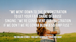 The Rolling Stones: le migliori frasi dei testi delle canzoni