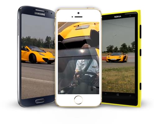 Erogazione video adattiva, anche su mobile