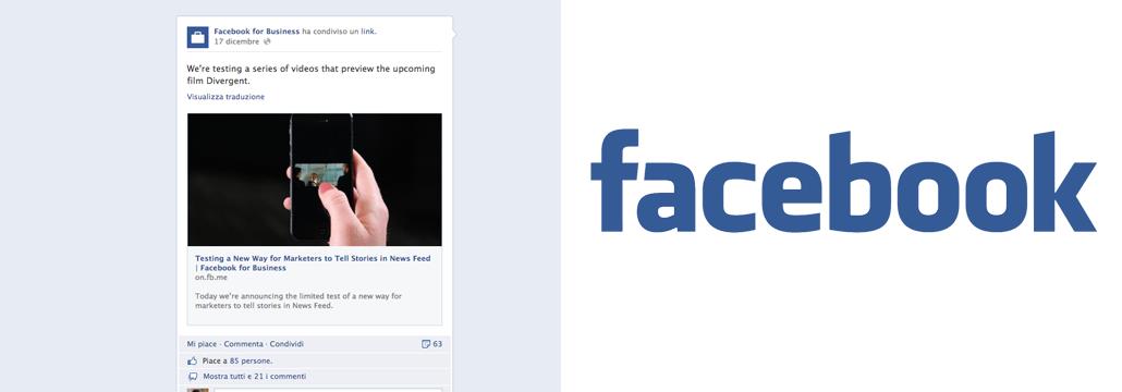 Facebook comincia il test di spot video nel news feed