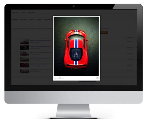 Ricche fotogallery in pochi click