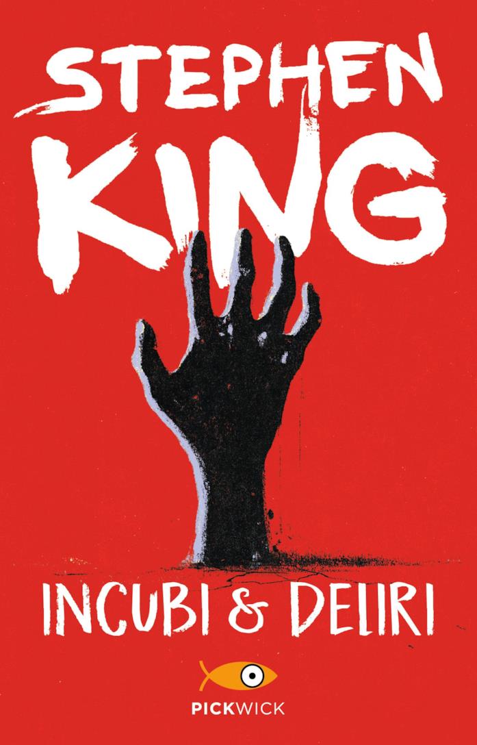 La copertina della raccolta Incubi & Deliri, la copertina del libro