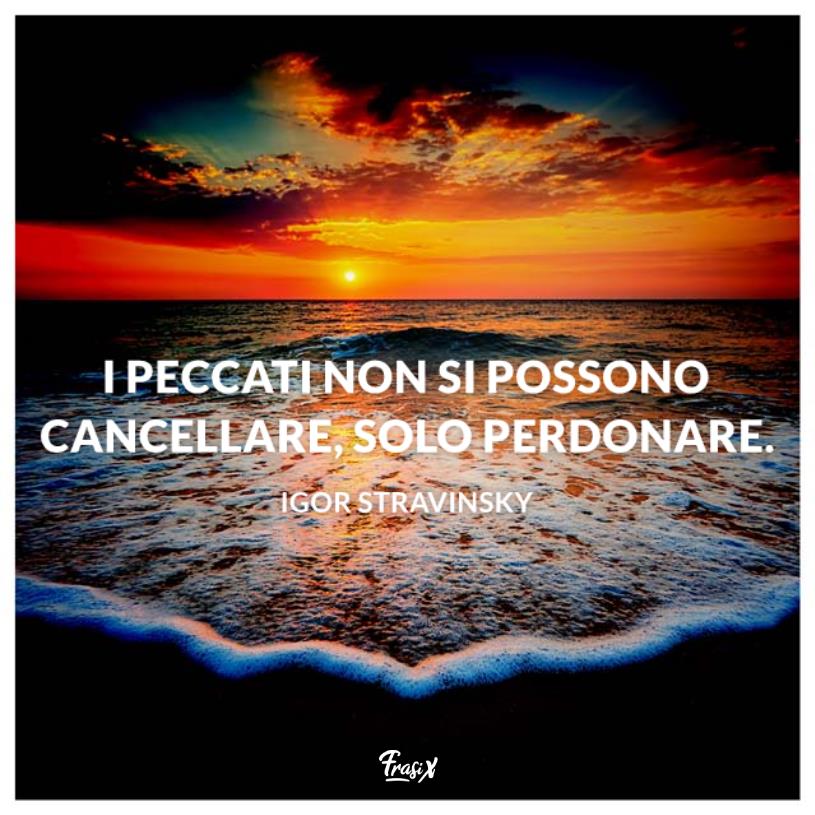 Frasi sul perdono Igor Mare al tramonto