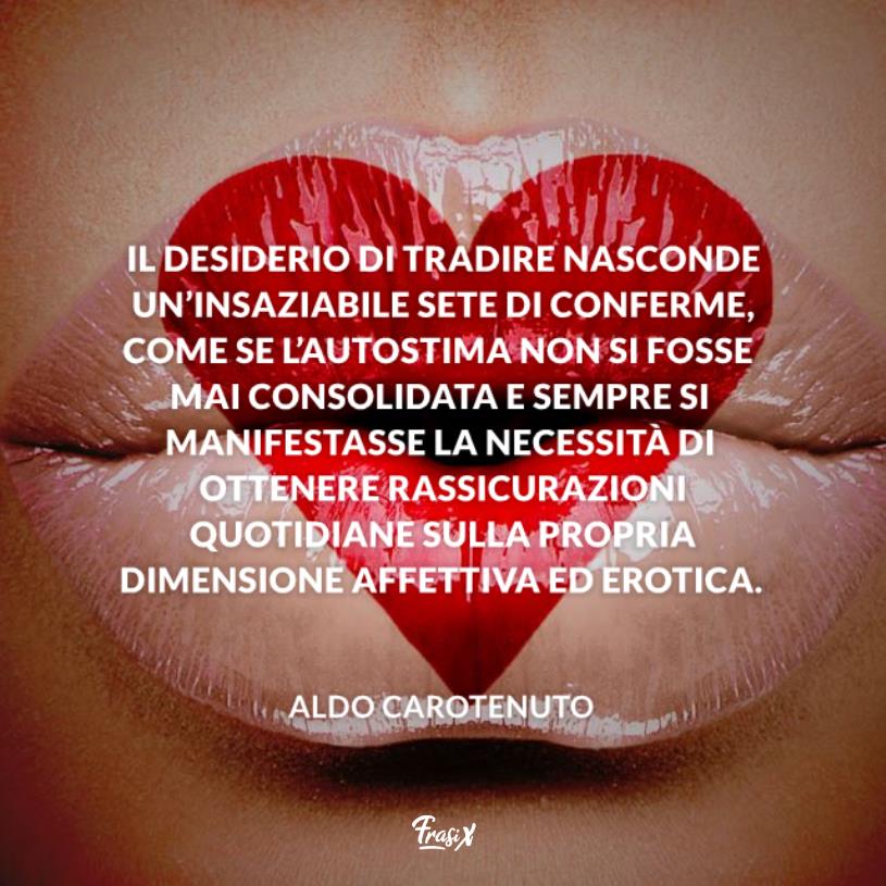 Frasi tradimento carotenuto Bocca con un cuore disegnato