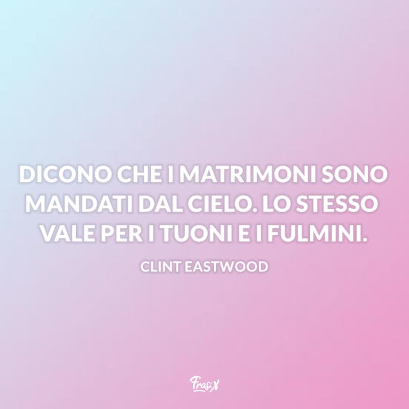 Frasi matrimonio simpatiche clint Sfondo rosa chiaro