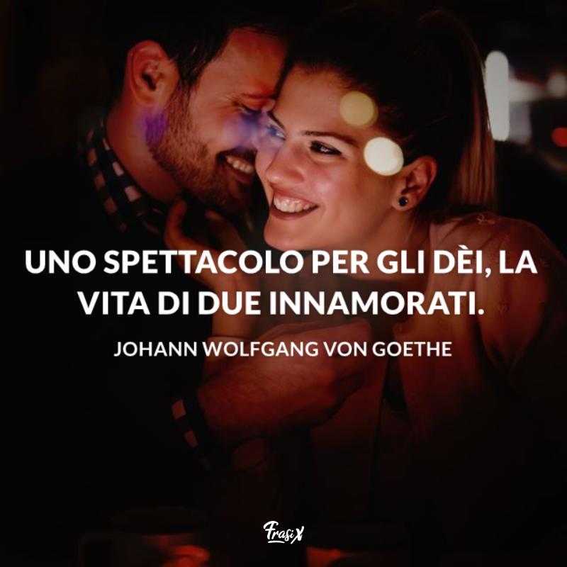 Frasi sulla vita di coppia goethe Coppia si scambia effusioni