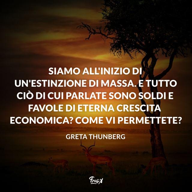 Frasi Greta Thunberg Frasi sull'ambiente