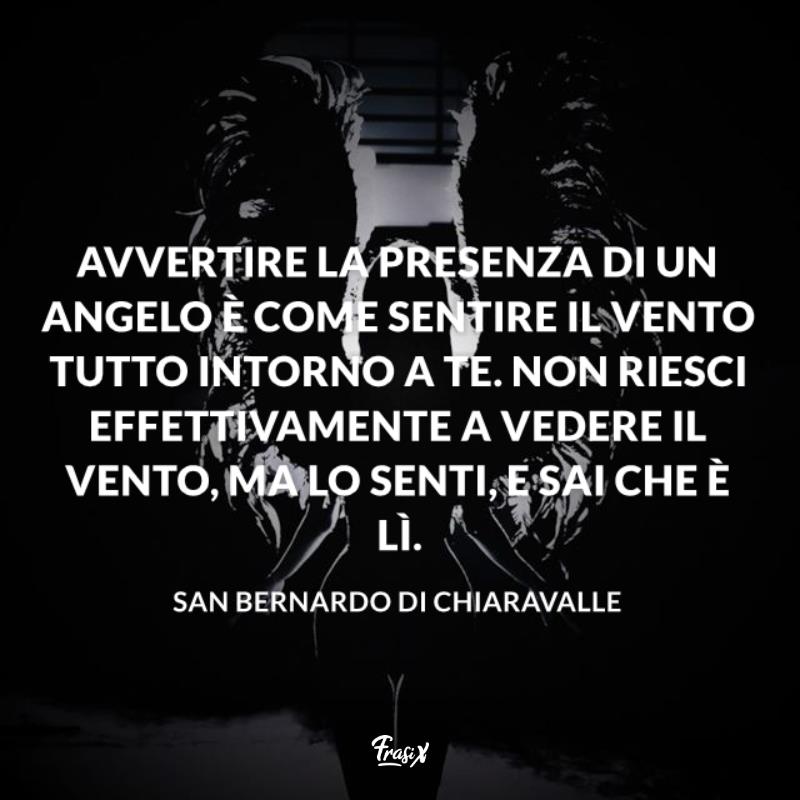 Angelo custode frasi san bernardo Immagine con citazione San bernardo per angelo custode frasi
