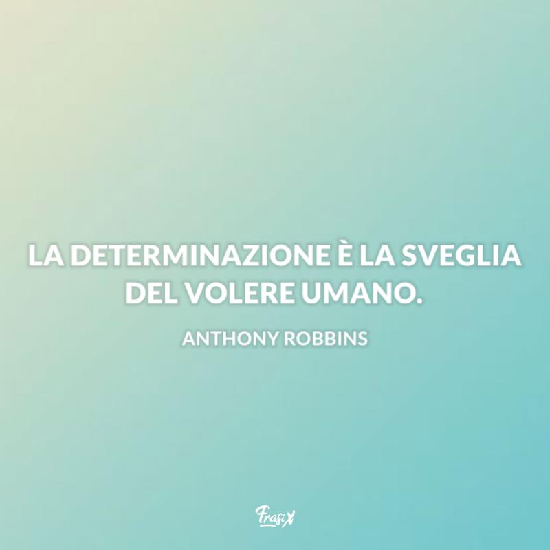 Frasi sulla determinazione robbins Sfondo celeste chiaro