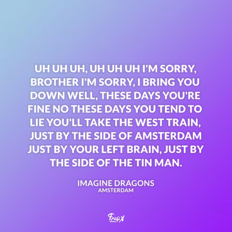Amsterdam frasi canzoni dragons Immagine con citazione image dragons per amsterdam frasi canzoni