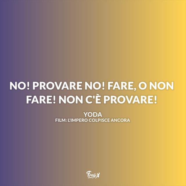 Frasi del maestro Yoda Immagine con frasi del maestro Yoda