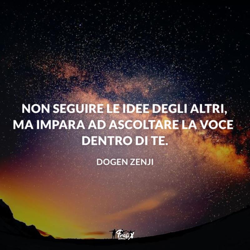 Frasi zen dogen Cielo stellato