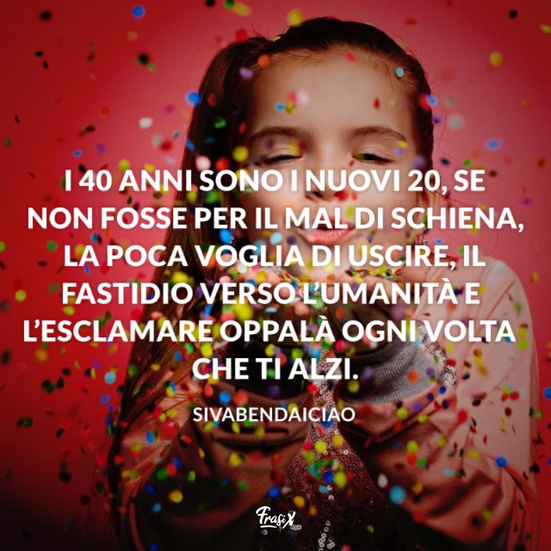 Frasi compleanno 40 anni nuovi venti Bambina soffia coriandoli