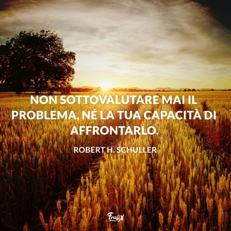 Frasi sulla vita dura schuller Campo di grano