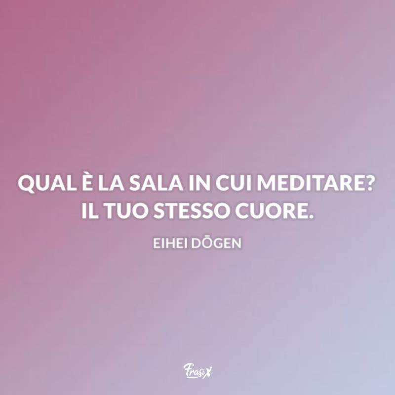 Frasi zen meditazione Sfondo viola chiaro