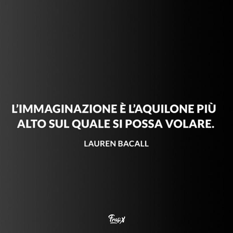 Frasi sul volo Bacall Sfondo nero