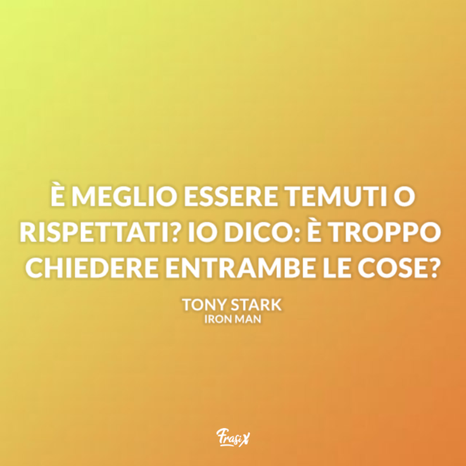 Frasi celebri Iron Man: una raccolta delle citazioni più belle