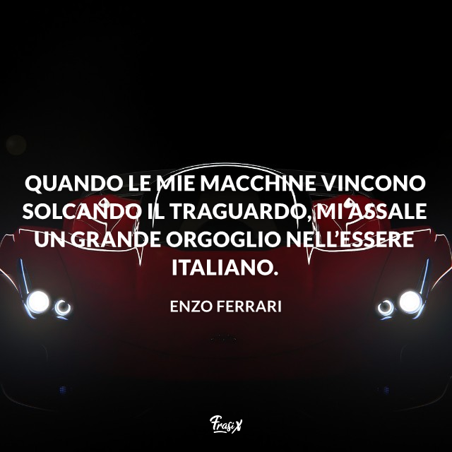 Enzo Ferrari Frasi Celebri Del Re Dei Motori