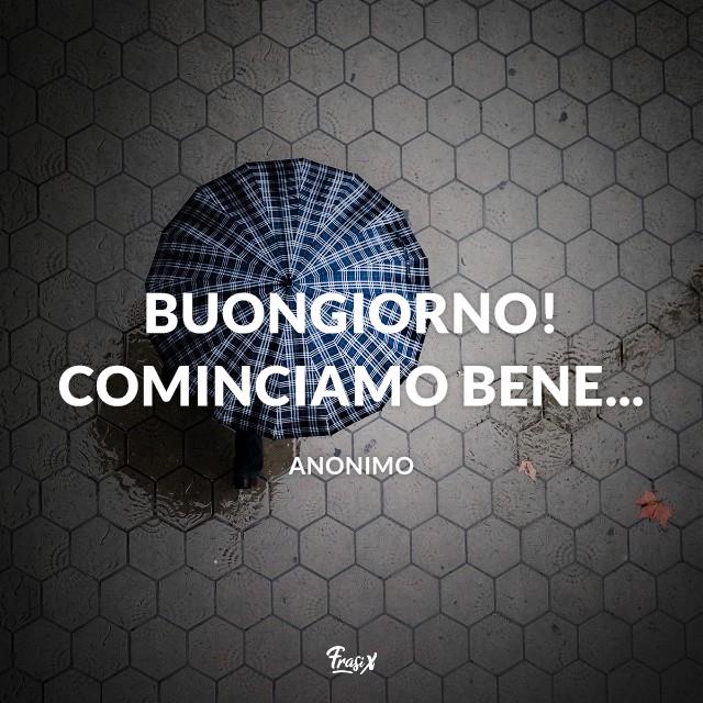 Immagini divertenti pioggia Buongiorno! Cominciamo bene...