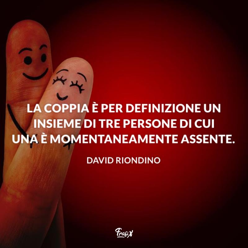 Frasi sulla vita di coppia riondino Dita disegnate come una coppia