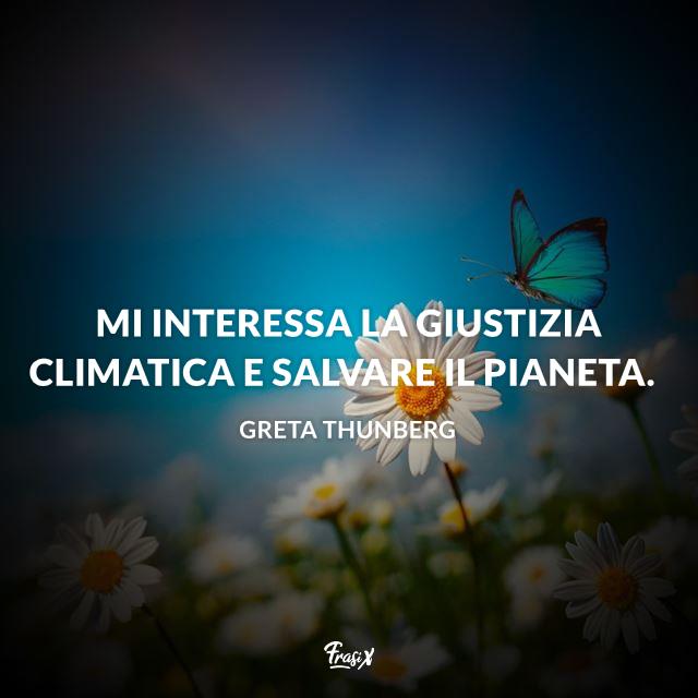 Frasi sull'ambiente Frasi Greta Thunberg