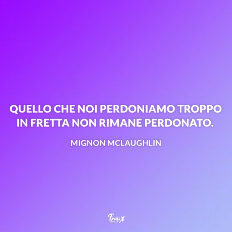 Frasi sul perdono mignon Sfondo viola