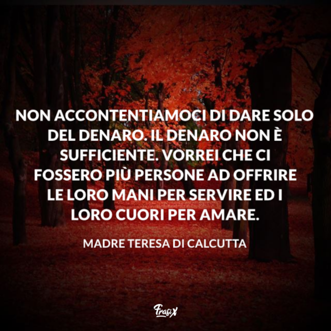 Frasi Celebri Di Madre Teresa Di Calcutta