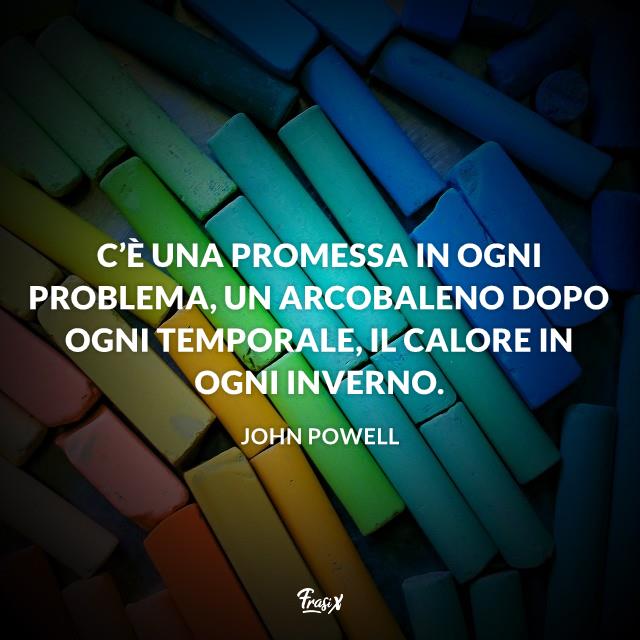 Frasi sull'arcobaleno powell Paesaggio di collina