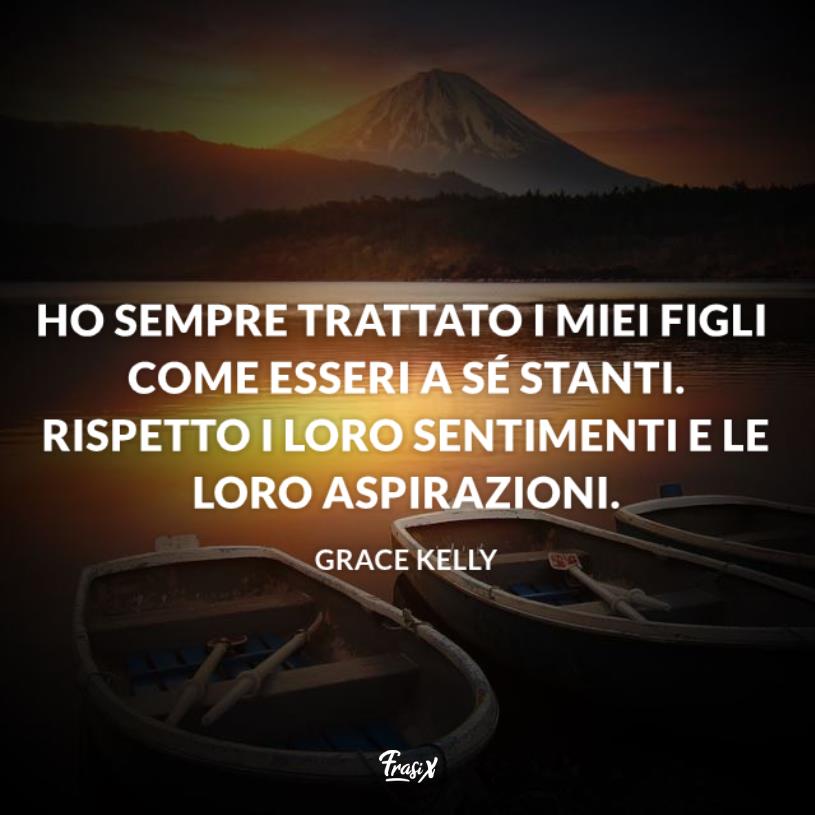 Grace Kelly Frasi figli Immagine con citazione sui figli per grace kelly frasi