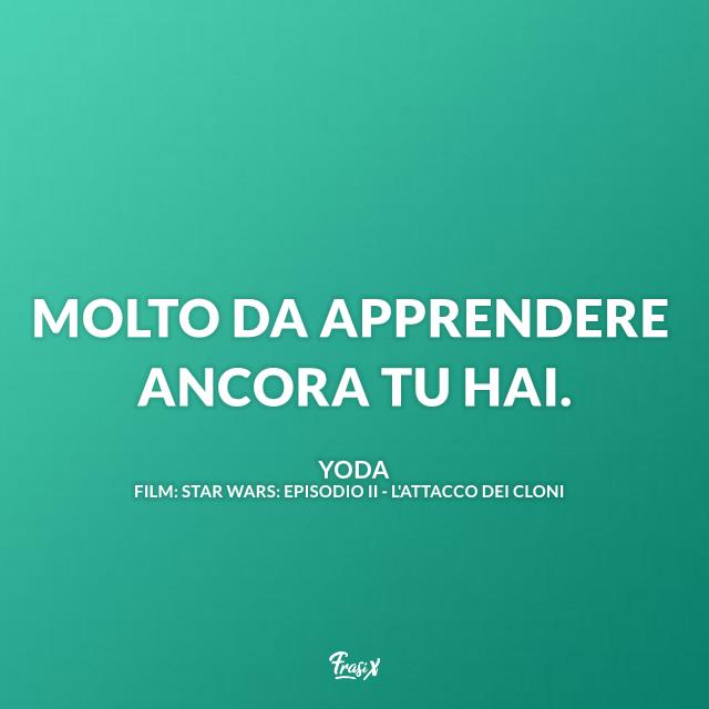 Frase di Yoda Immagine con frase di Yoda
