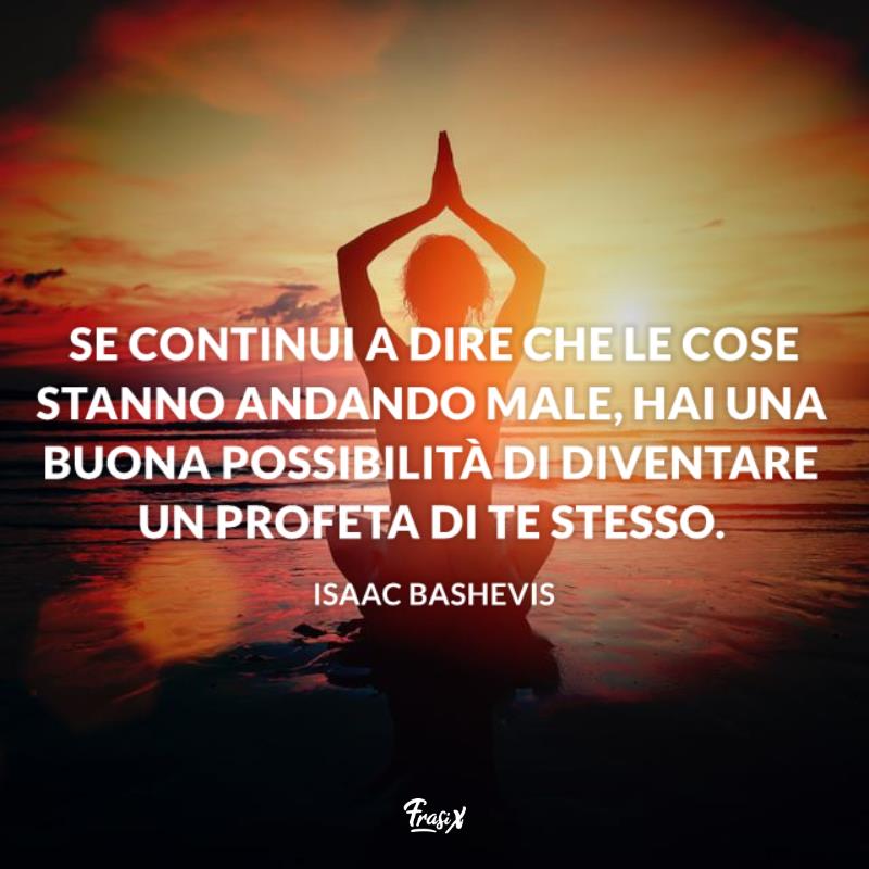 Frasi sul karma isaac Ragazza medita in riva al mare