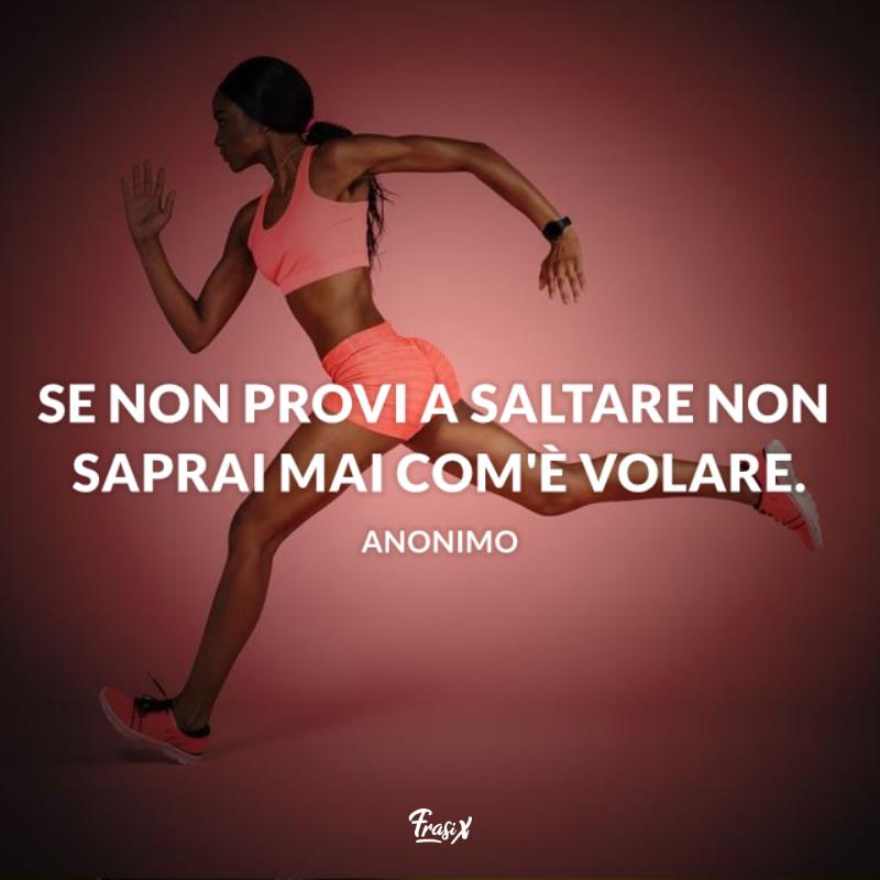 Aforismi sulla ginnastica artistica saltare Immagine con citazione sul saltare per aforismi sulla ginnastica artistica
