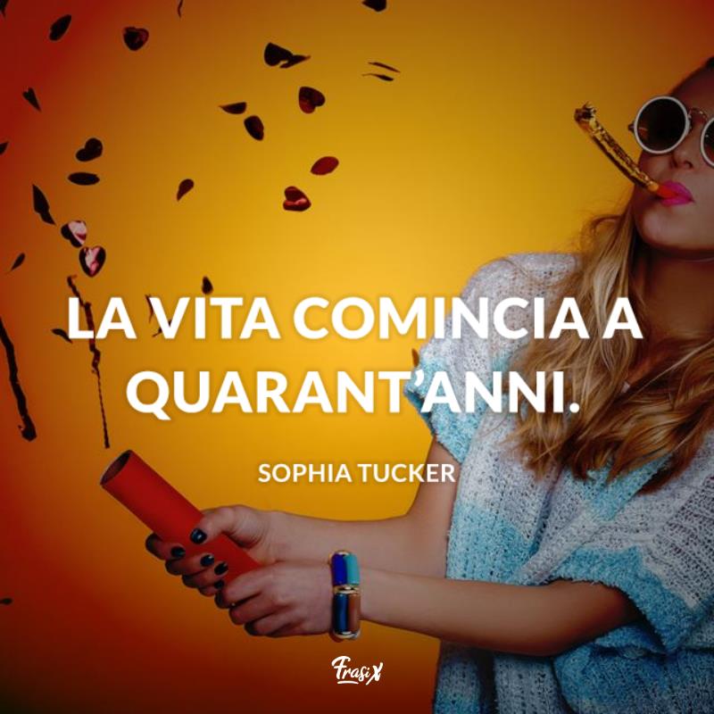 Frasi compleanno 40 anni tucker Ragazza spara coriandoli
