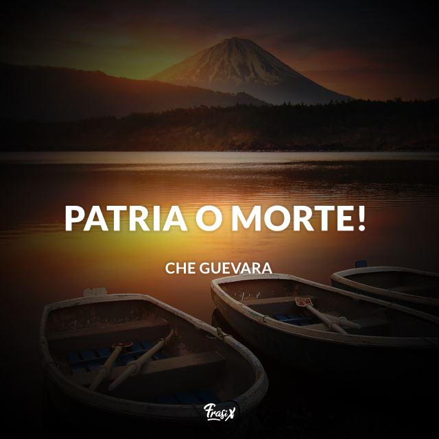 Frase di Che Guevara Immagine con frase di Che Guevara
