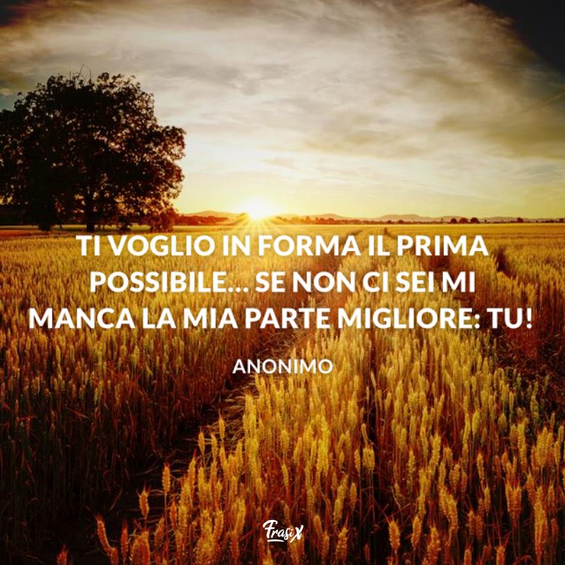 Frasi di buona guarigione ad un amico anonimo Immagine con citazione anonima per frasi di buona guarigione ad un amico