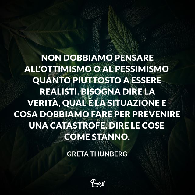 Frasi Di Greta Thunberg Le Piu Importanti Sul Clima E L Ambiente