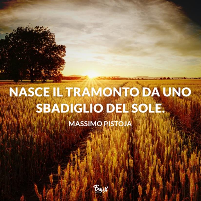 Frasi Sul Tramonto